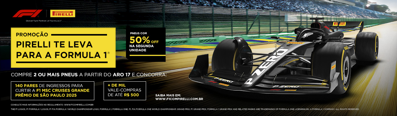 Pirelli F1 50%