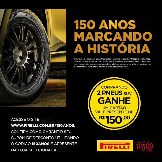 Promoção Pirelli