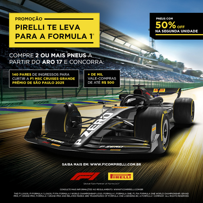 Pirelli F1 50%